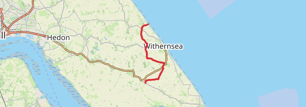 Greenwich Meridian Trail stage 21 Map