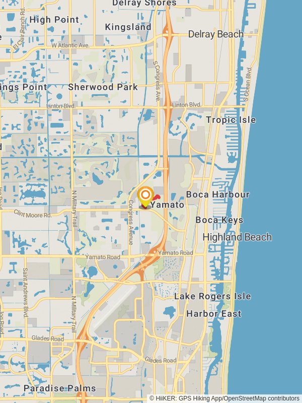 Yamato Scrub Natural Area mobile static map