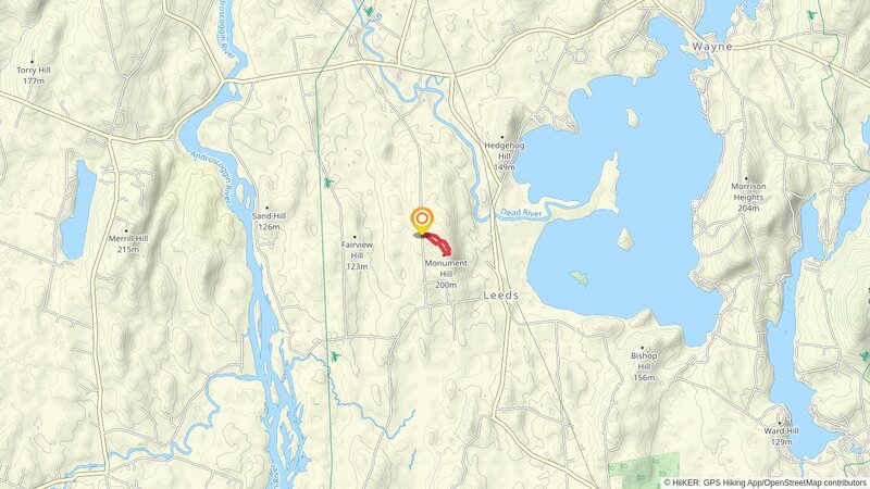 Monument Hill from North Road