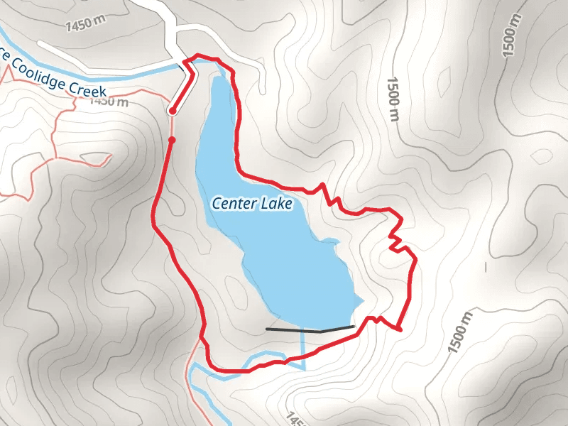 Center Lake via The Lost Trails - Lower and Grace Coolidge Creek Loop