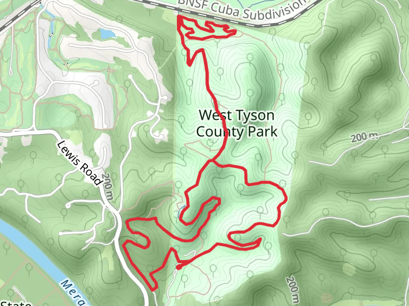 Chubb and Prairie Loop Trail