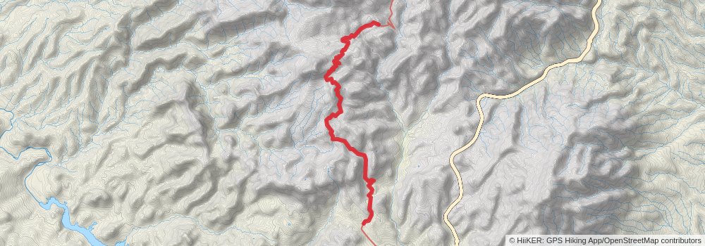Arizona Trail stage 39 Map