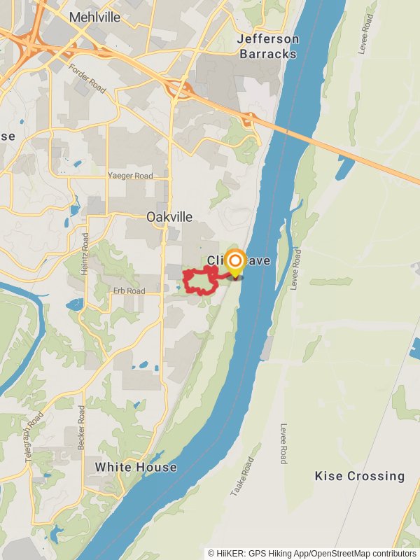 Cliff Cave County Park Loop Trail