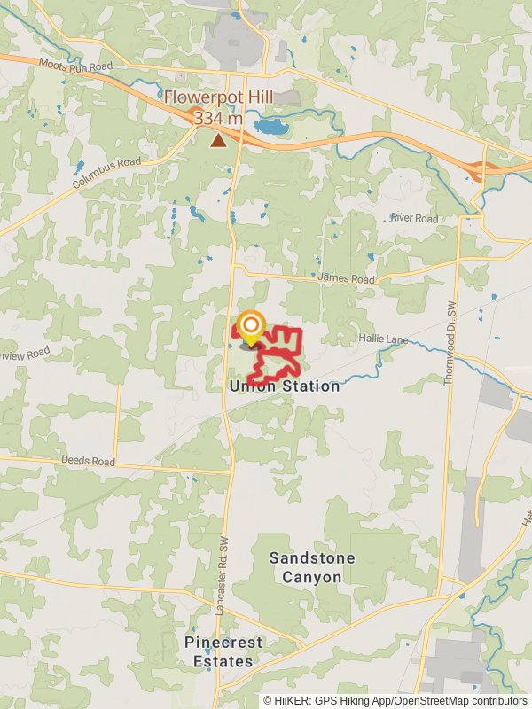 Mirror Lake and Infirmary Mound Park Loop