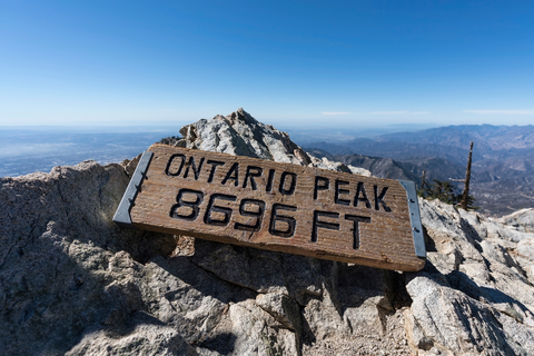 An image depicting the trail Ontario Peak Trail and its surrounding area.