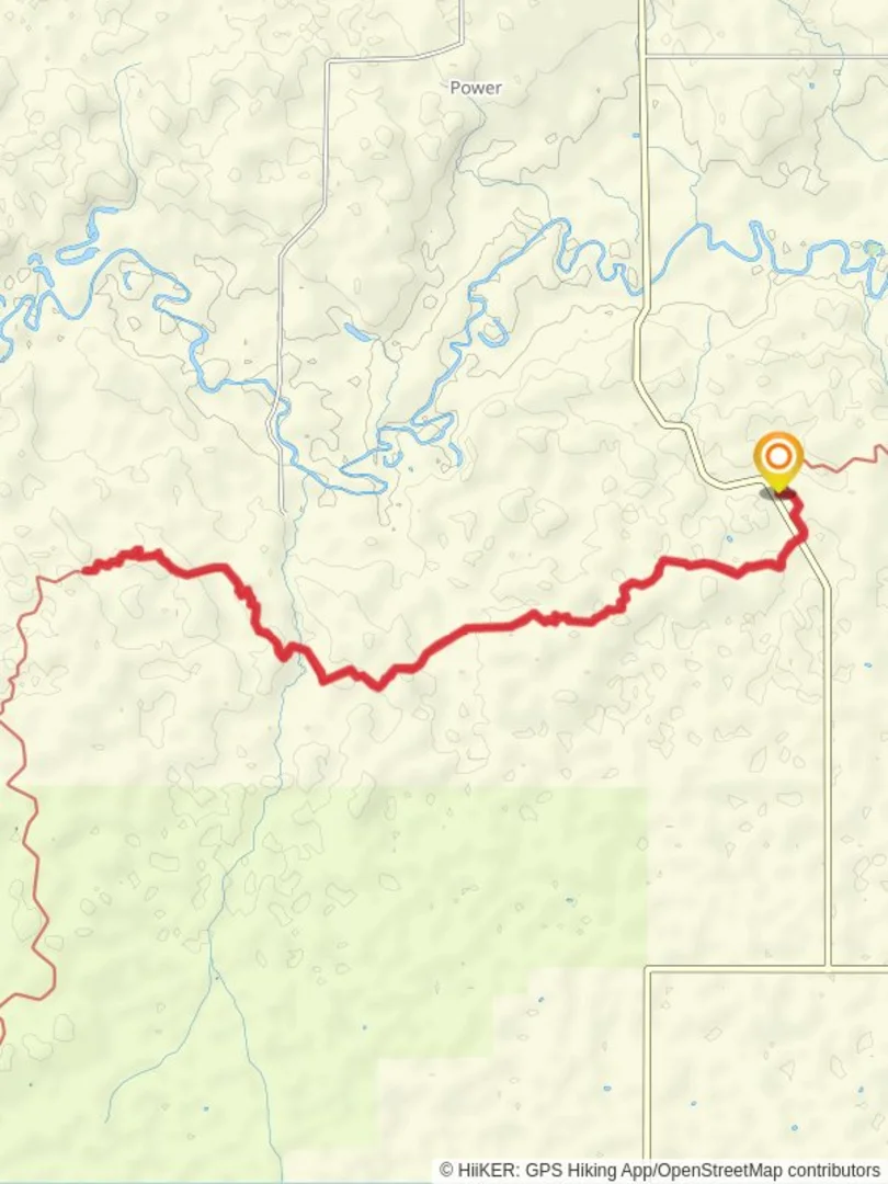 An image depicting the trail North Country National Scenic Trail and its surrounding area.