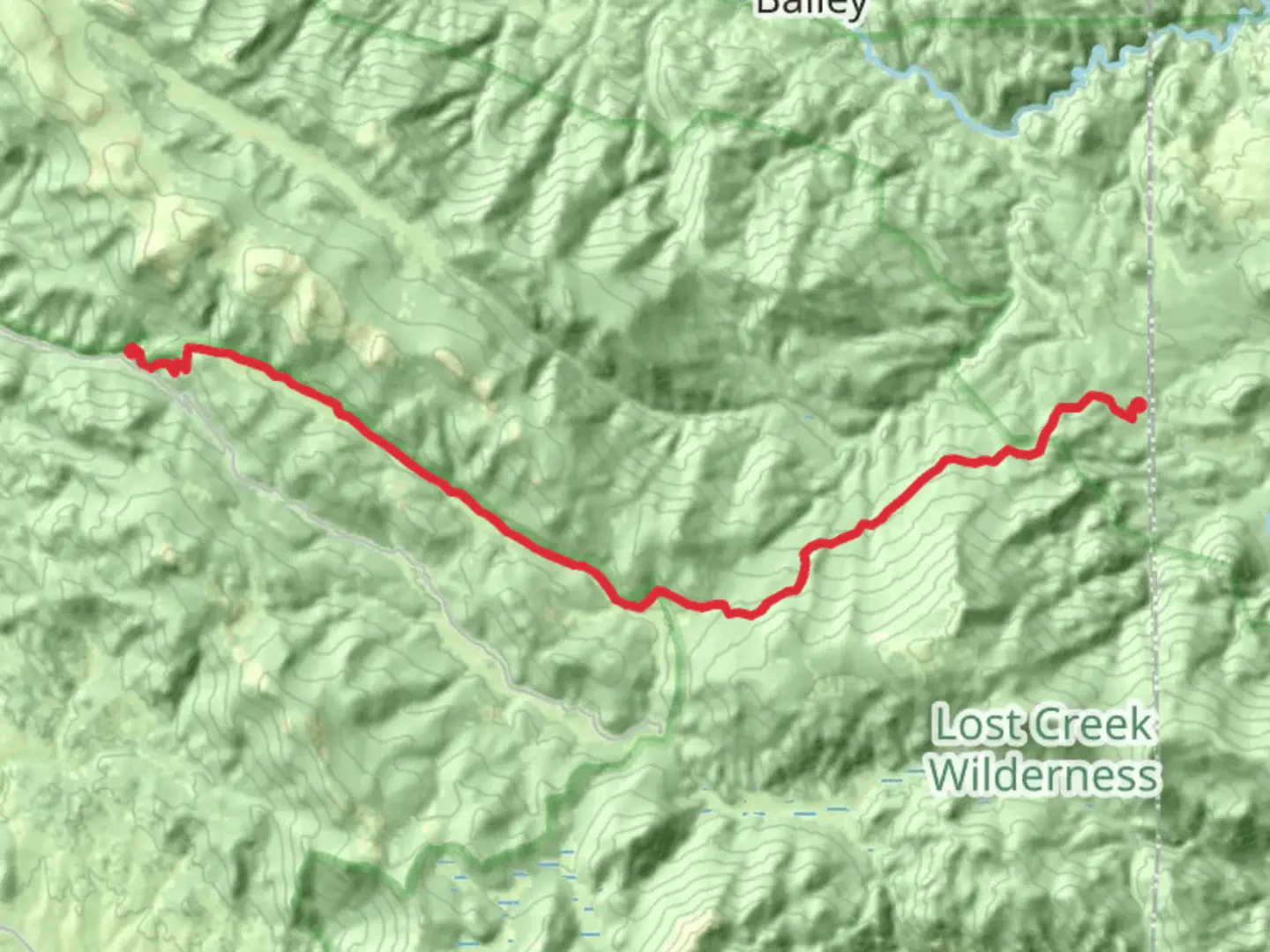 An image depicting the trail Colorado Trail - Segment 4 and its surrounding area.