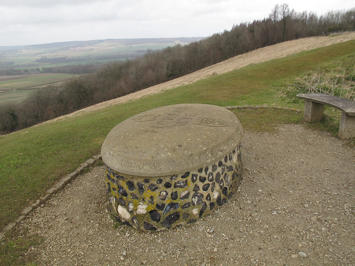 An image depicting the trail The Devil's Kneading Trough Loop - Wye and its surrounding area.