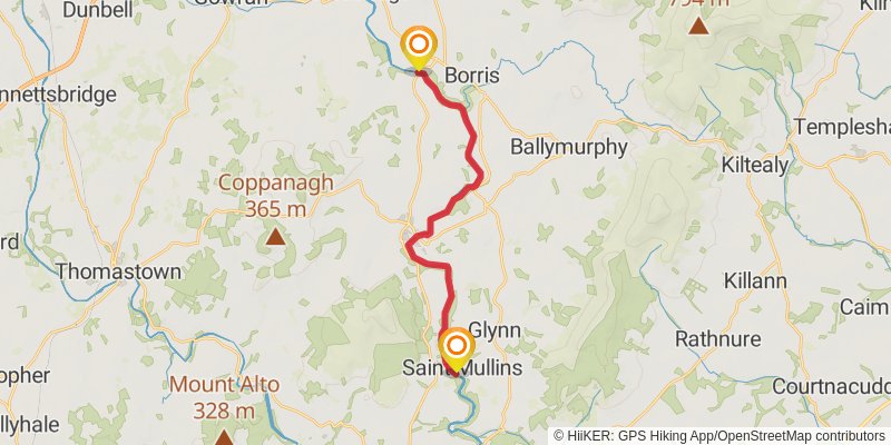 Barrow Way stage 6 Map