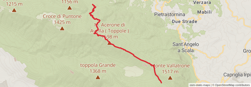 Sentiero Italia - Calabria Section stage 8 Map