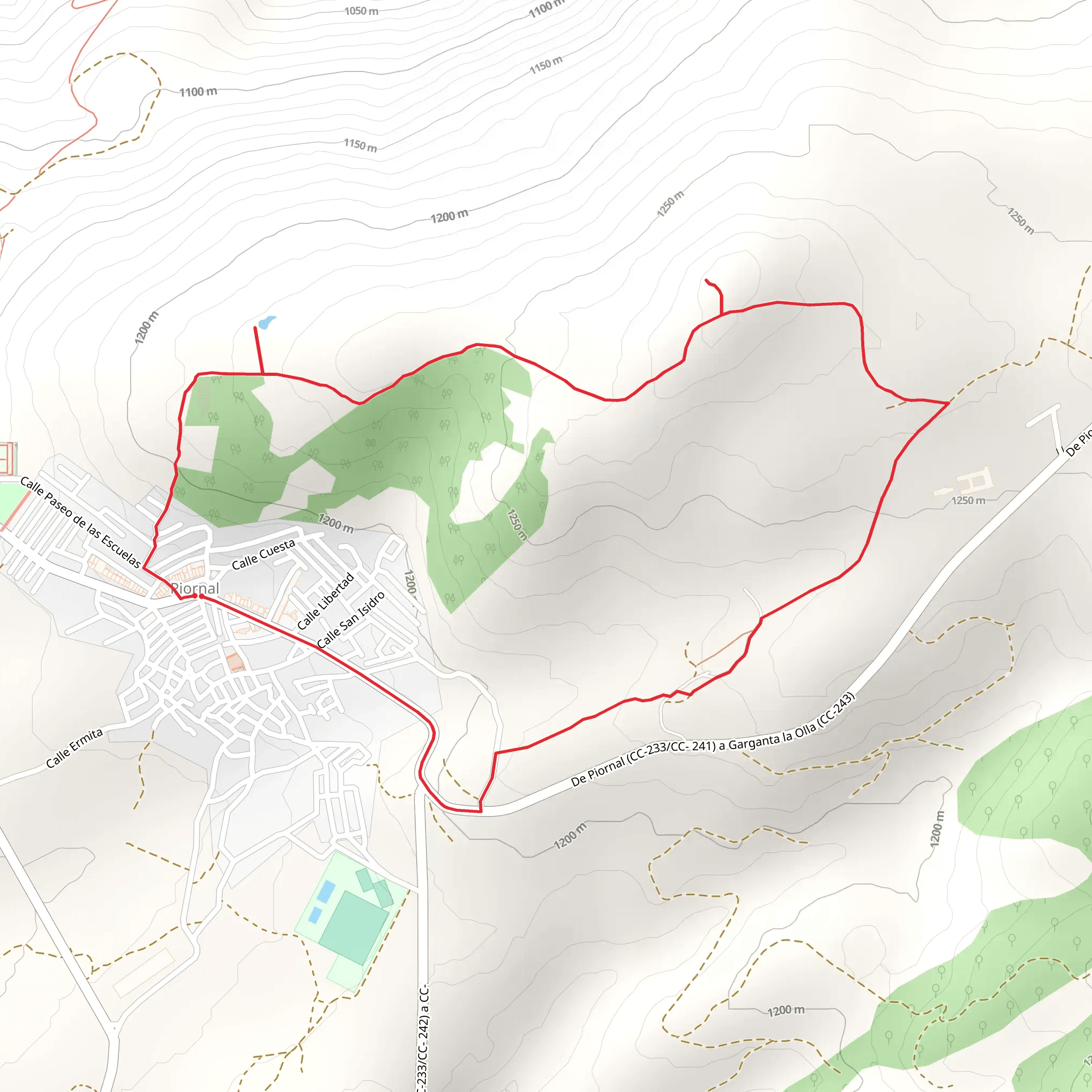 Return Vallejo - La Laguna SL CC 18 mobile static map