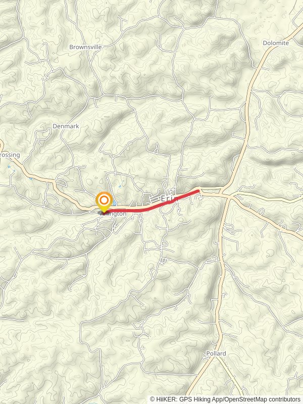 Walk beside Erin Branch from McMillan Street