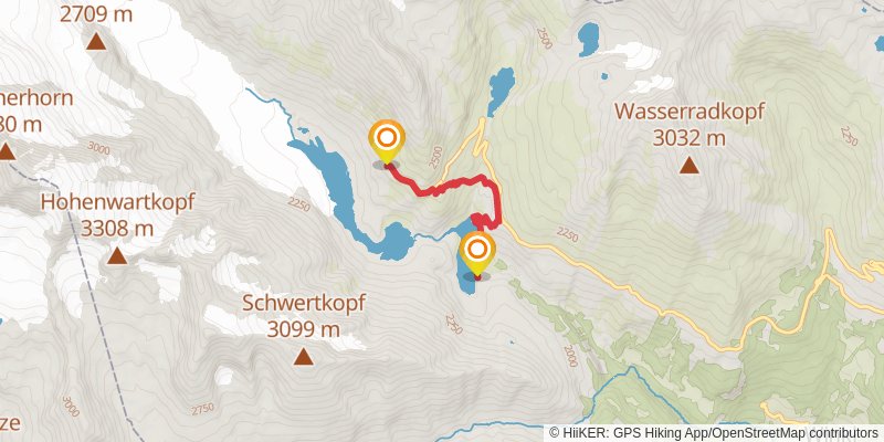 Alpe - Adria Trail alt 1 Map