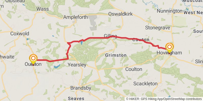 Head to Head Walk stage 5 Map