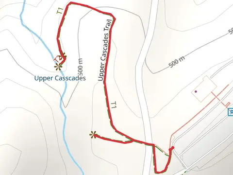 Upper Casscades and Rock Garden Trail