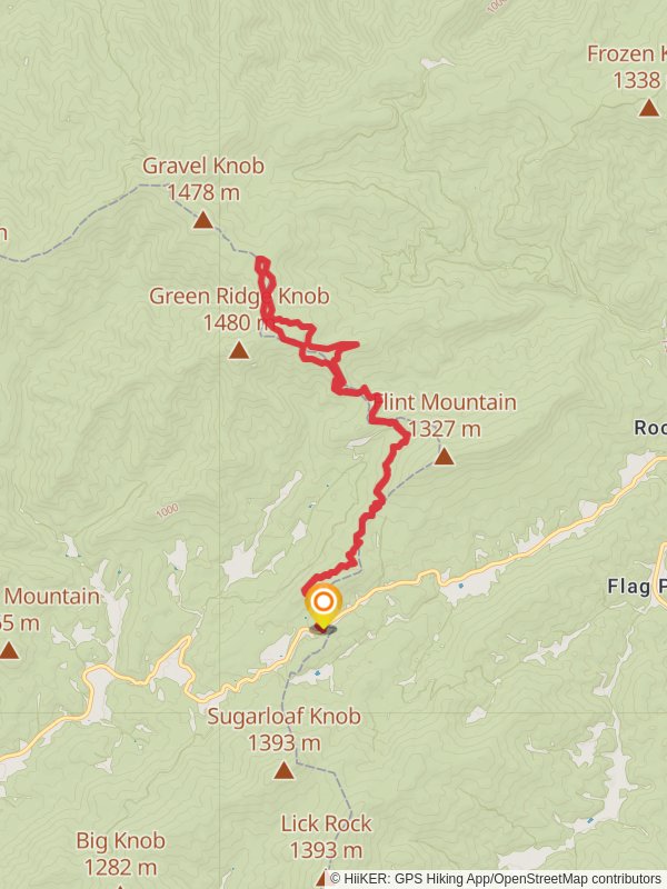 Shelton Graves via Appalachian Trail