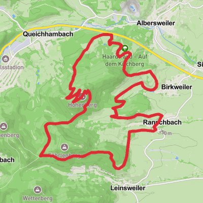 Ransbach, Hohenberg and Ruine Neukastell Loop mobile static map
