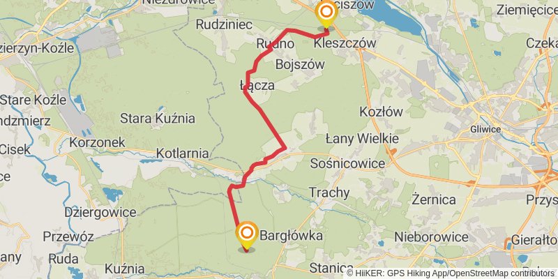 Gliwice Loop stage 3 Map