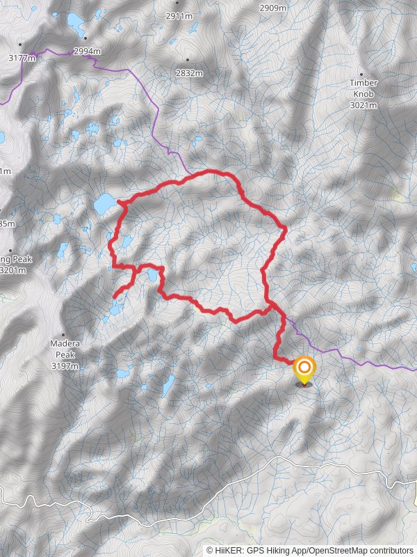 Norris Lake, Lady Lake and Lillian Lake Loop Trail