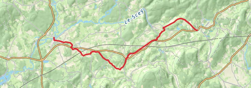 Camino Strasbourg-Saint Jean Pied de Port via Vézelay stage 14 Map