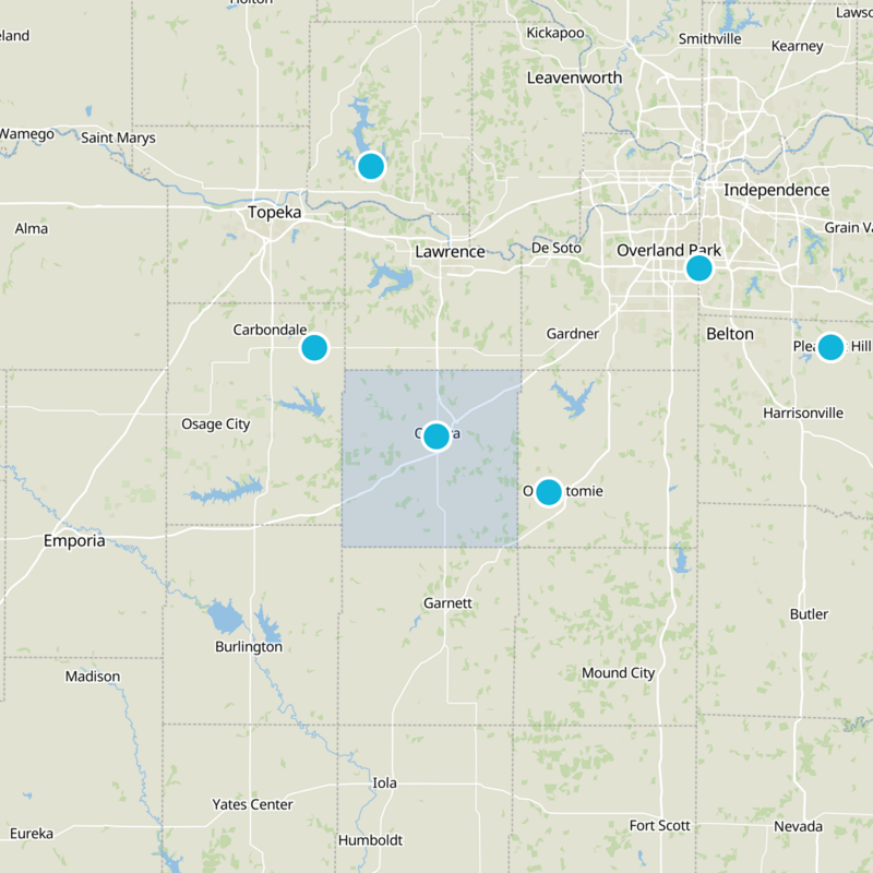 Franklin County Static Map