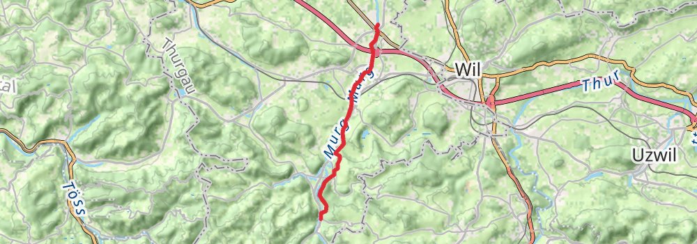 Camino Blumberg-Geneva via Frauenfeld stage 5 Map