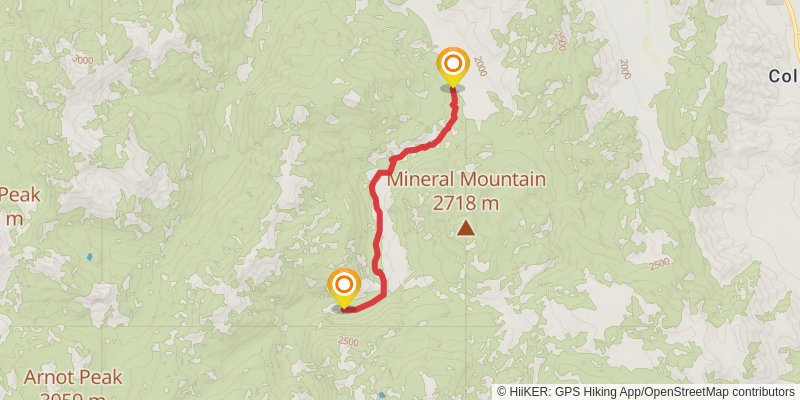 East Carson River Trail stage 2 Map