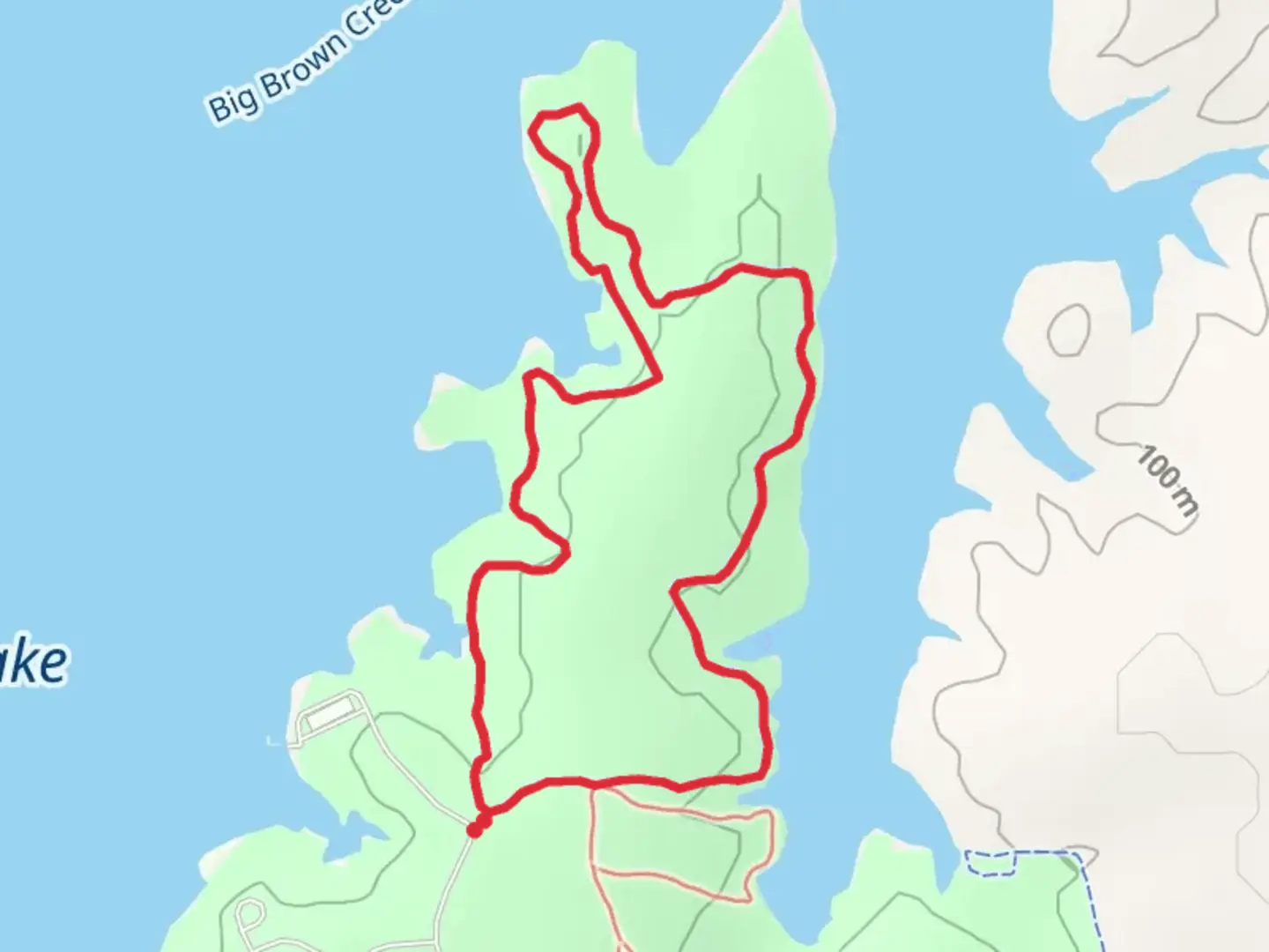 An image depicting the trail Nature Loop Trail and its surrounding area.