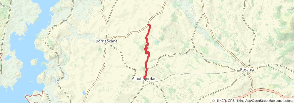 Beara Breifne Way stage 19 Map