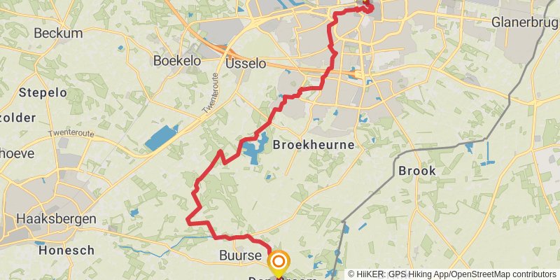 Trekvogelpad stage 19 Map