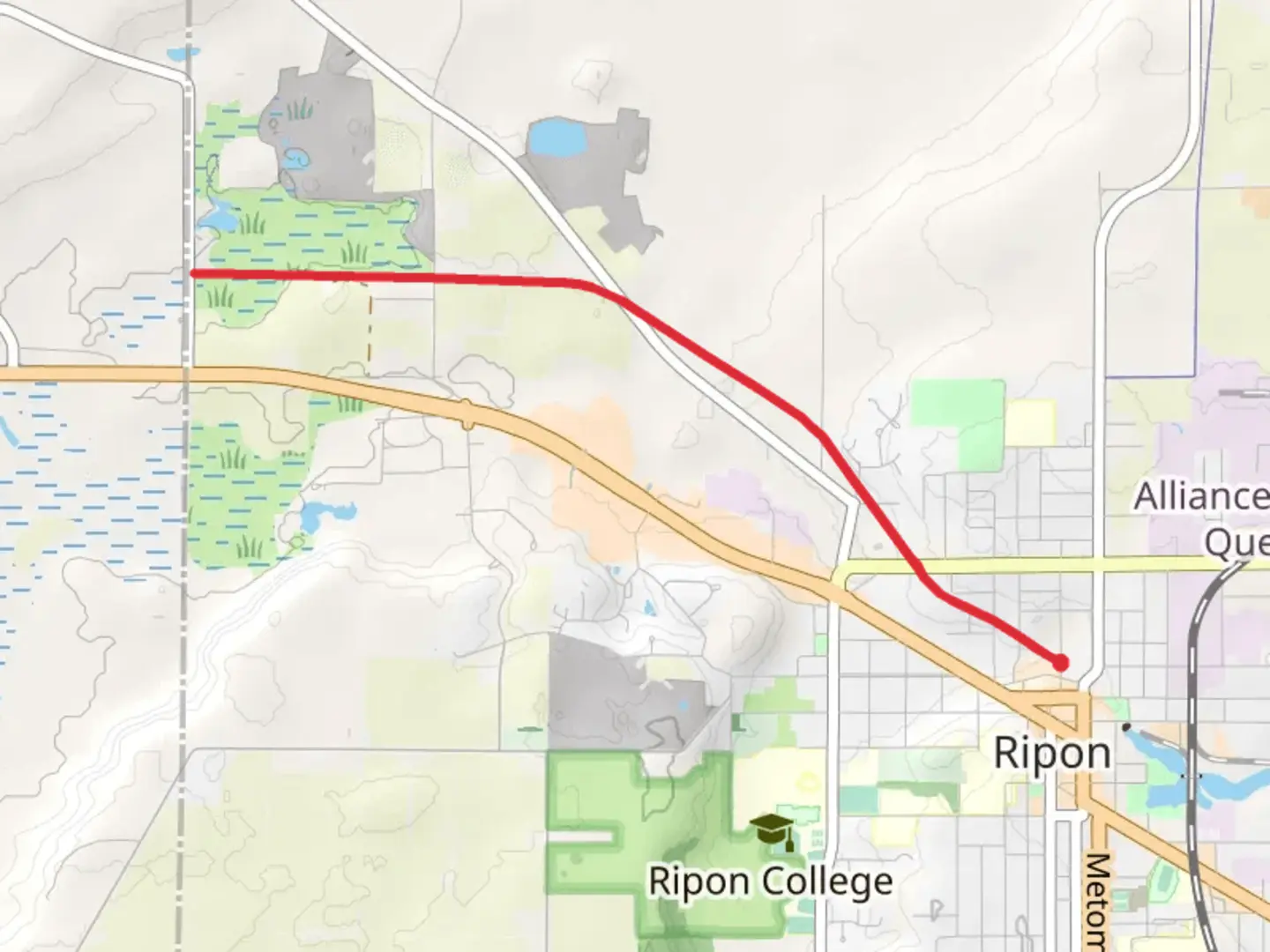 An image depicting the trail Northwestern Trail and its surrounding area.