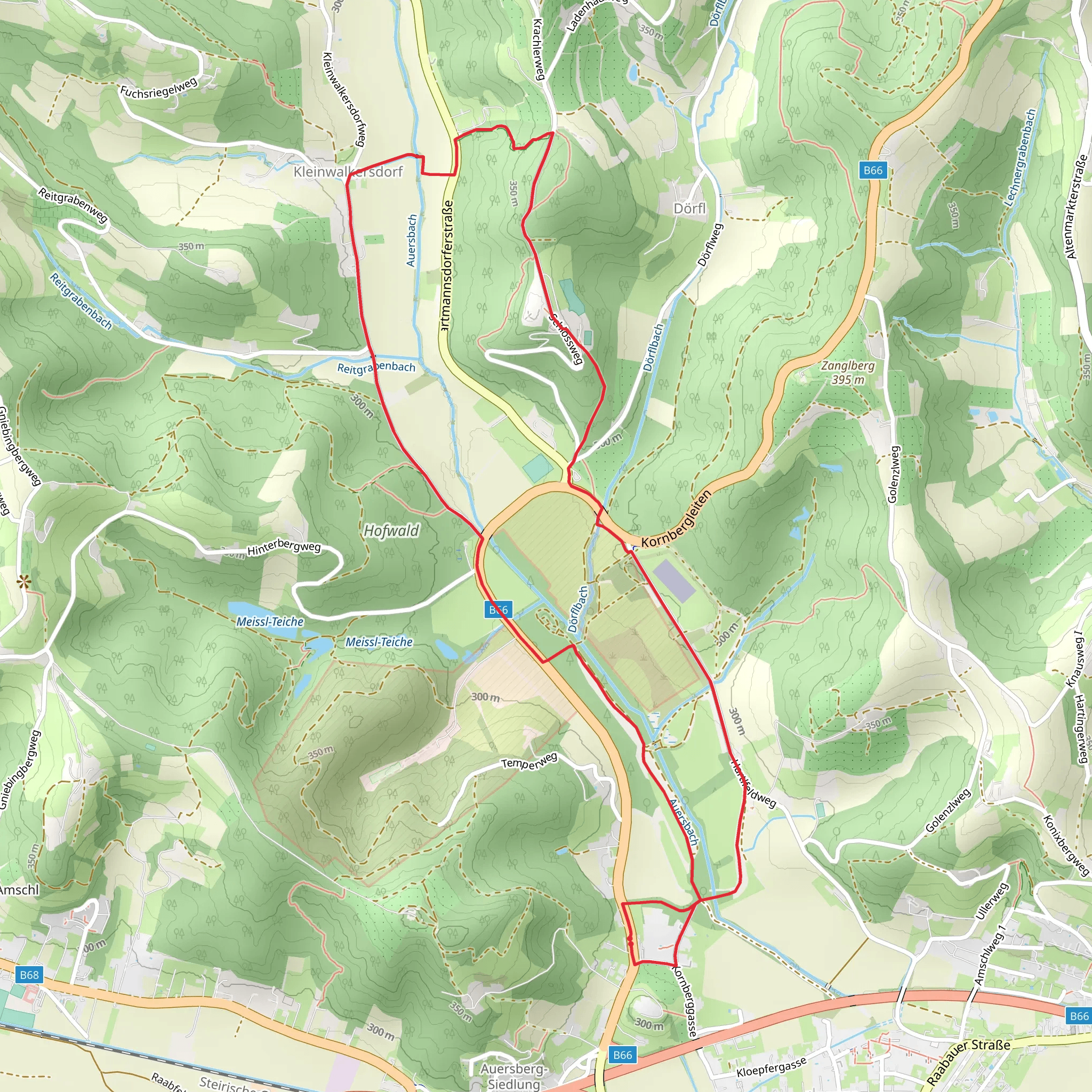 Feldbach - Biotop-Schlosstour mobile static map