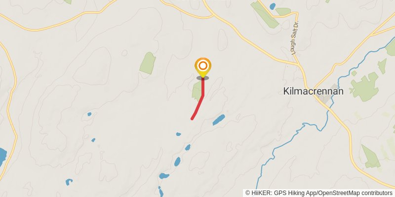 Slí Cholmcille spur 4 Map