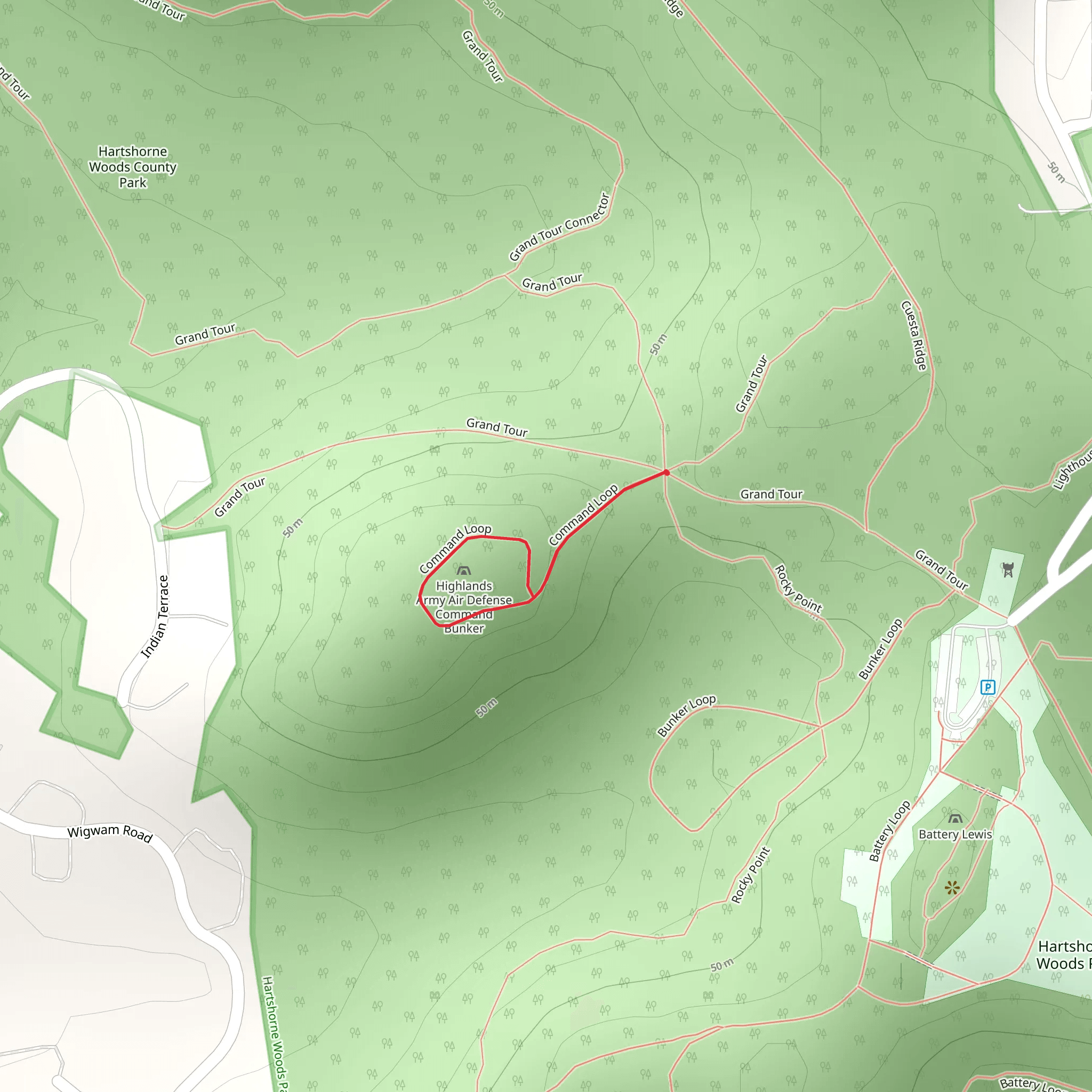 Command Loop mobile static map