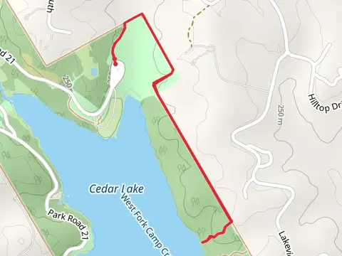 Cedar Lake and Cleburne State Park Walk
