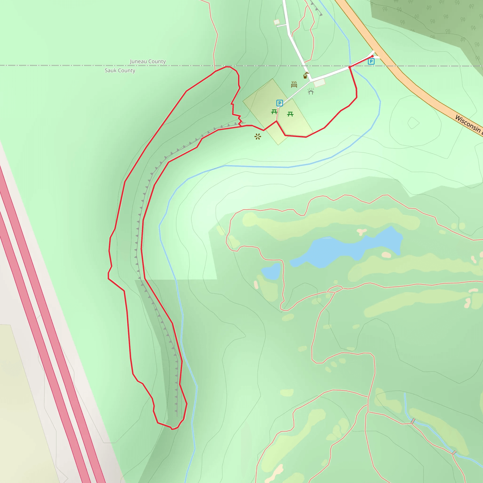 Loop Walk from IAN lg-r mobile static map
