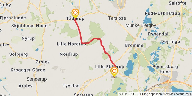 Jyderupstien stage 2 Map