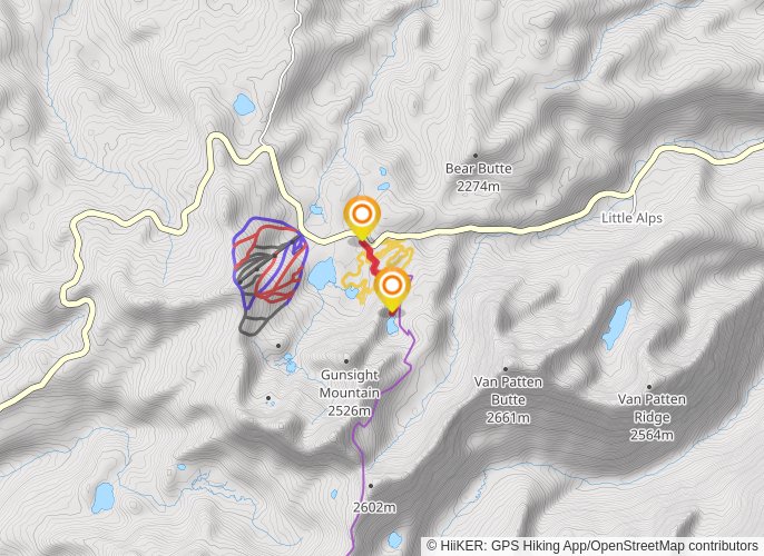 Black Lake #1 mobile static map
