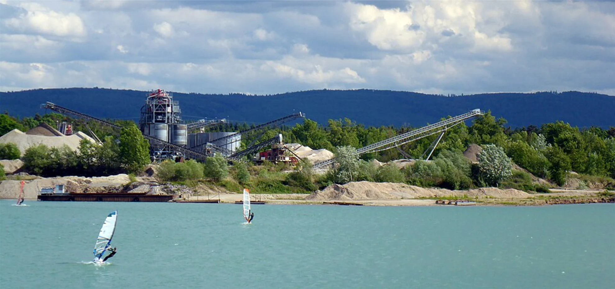 An image depicting the trail Rheinstetten, Allmendacker, Hardtwald and Epplesee Loop and its surrounding area.