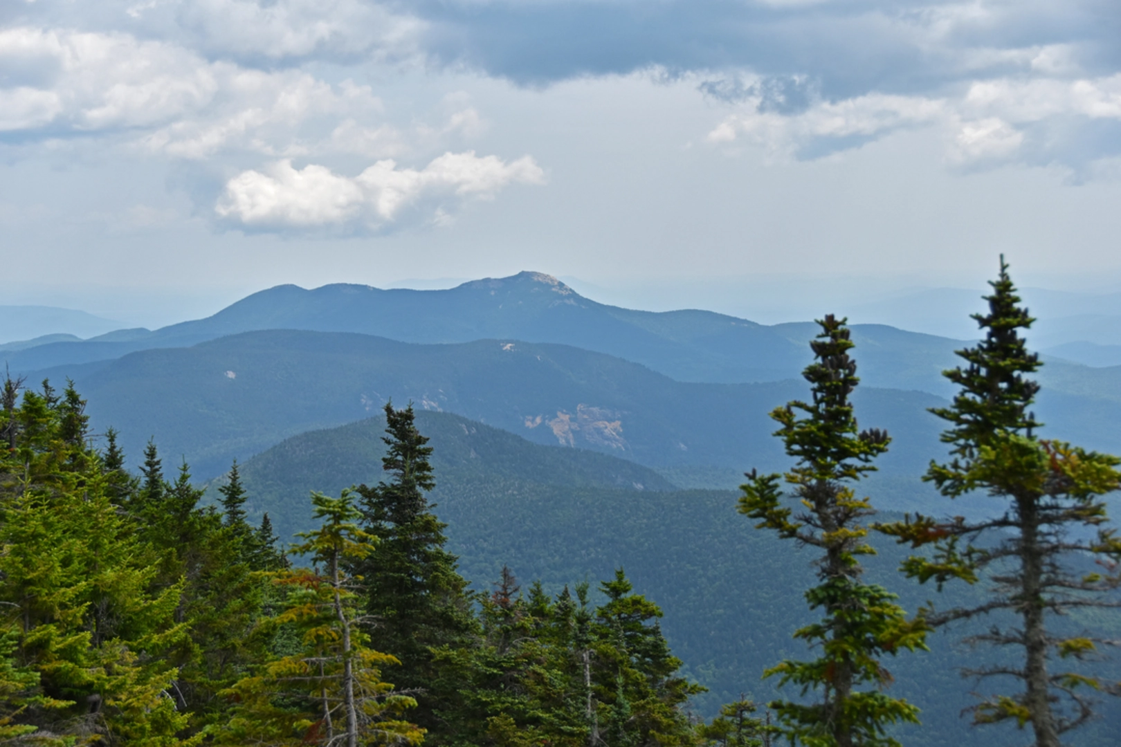 An image depicting the trail Mount Whiteface and McCrillis Trail and its surrounding area.