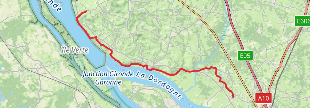 GR 655 Via Turonensis stage 59 Map