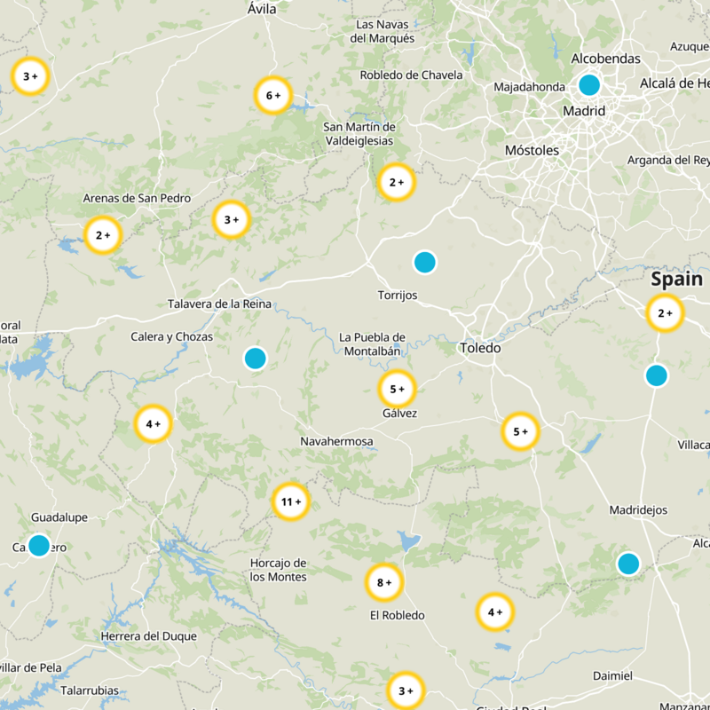 La Puebla De Montalbán Static Map