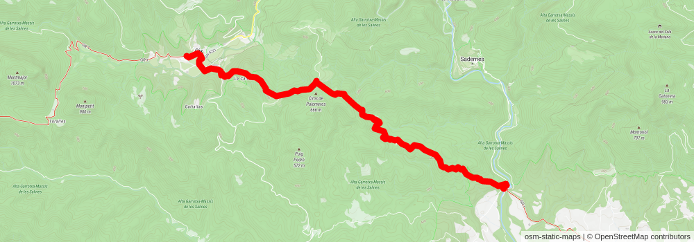 GR 1 Sender Historic stage 5 Map