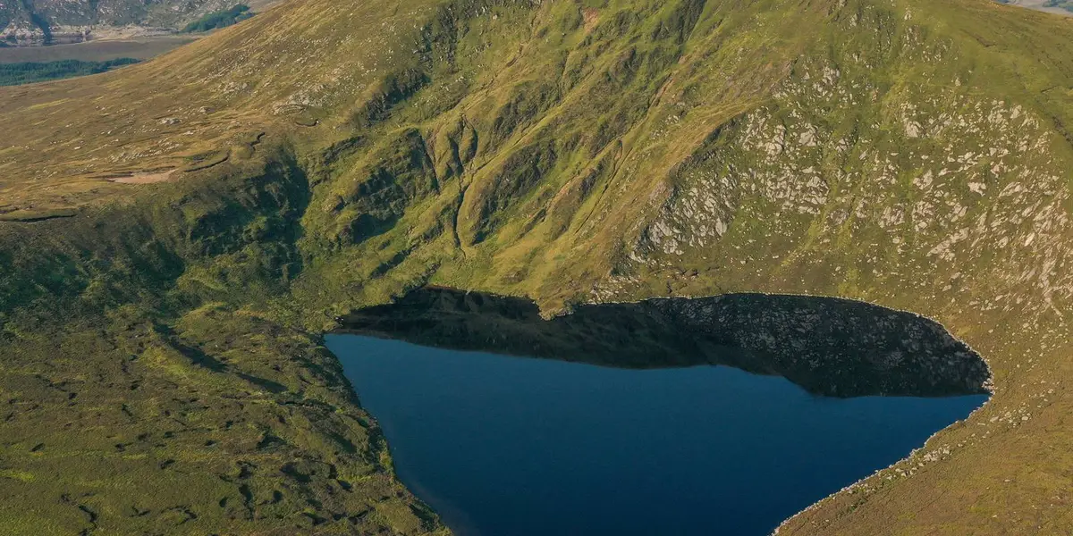 Tonelagee from Wicklow Gap