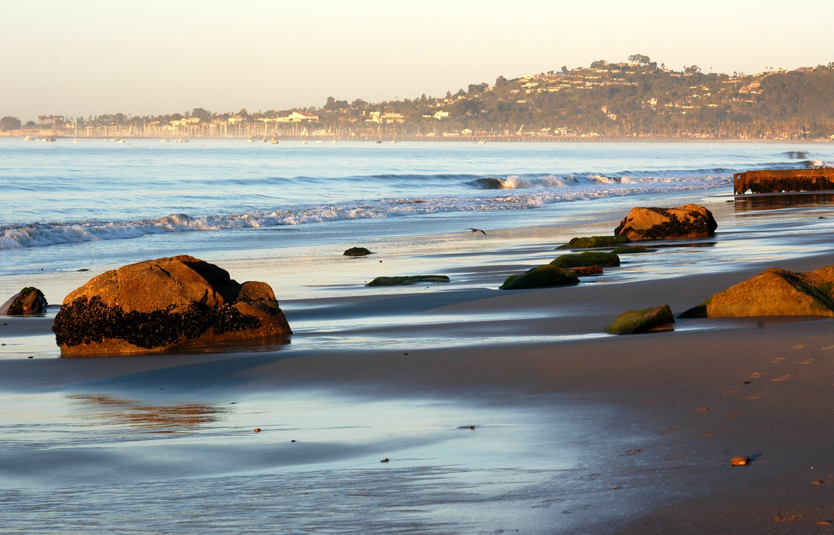 An image depicting the trail Point Castillo and Chase Palm Park and its surrounding area.