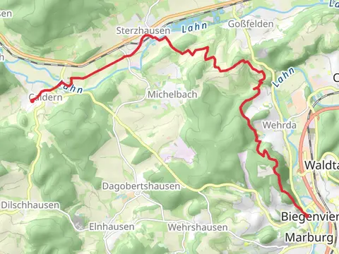 Caldern to Marburg Walk