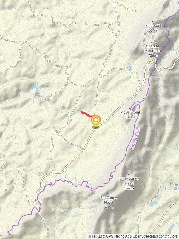 Cheaha Creek via Chinnabee Silent Trail