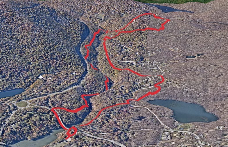 Popolopen Creek via 1777 W and 1779 Trail