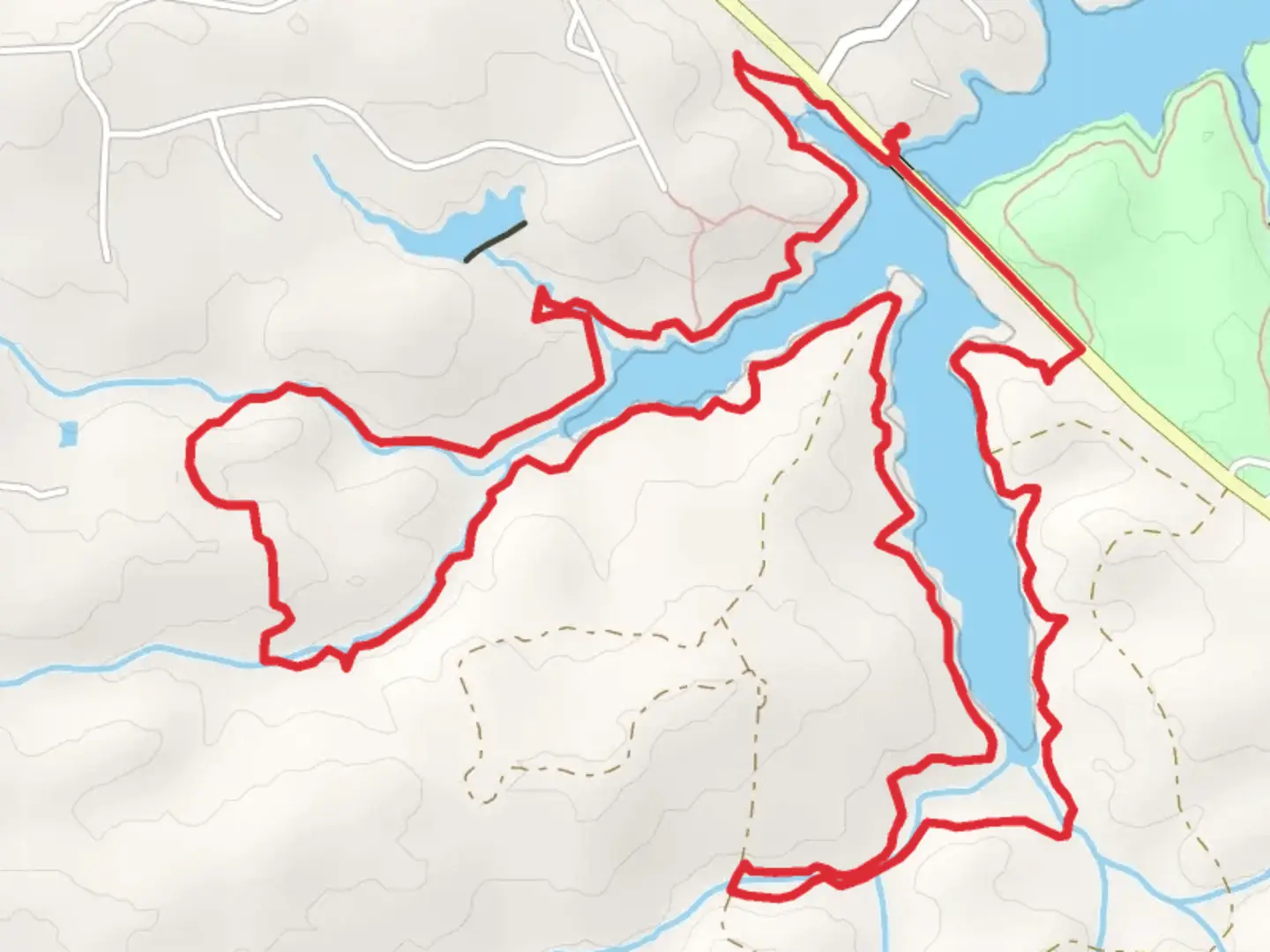 An image depicting the trail Bartram Loop Trail and its surrounding area.