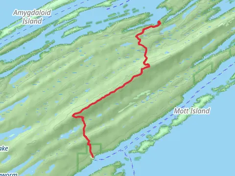 Lane Cove, Mount Franklin and Mount Ojibway Trail